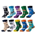 thumbnail image 1 of LSQii Socks for Men Women Casual Retro Cute Animal Comfortable Soft Cotton Ankle Socks Moisture Wicking Non Slip Everyday Wear,for Gift Sky Blue, 1 of 3
