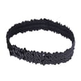 thumbnail image 1 of LSQii Women's Head Bands Mardi Gras Outfit Hair Clip Sparkle Sequin Glitte Elastic Stretch Masquerade 20s Fashion Party Accessories Carnival Black, 1 of 8
