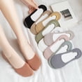 thumbnail image 1 of LSQii Womens Socks Casual LightWeight Thin Cotton Low Cut Socks Moisture Wicking Non Slip No-Show for Workout Summer Daily Leisure,Under $3, 1 of 3