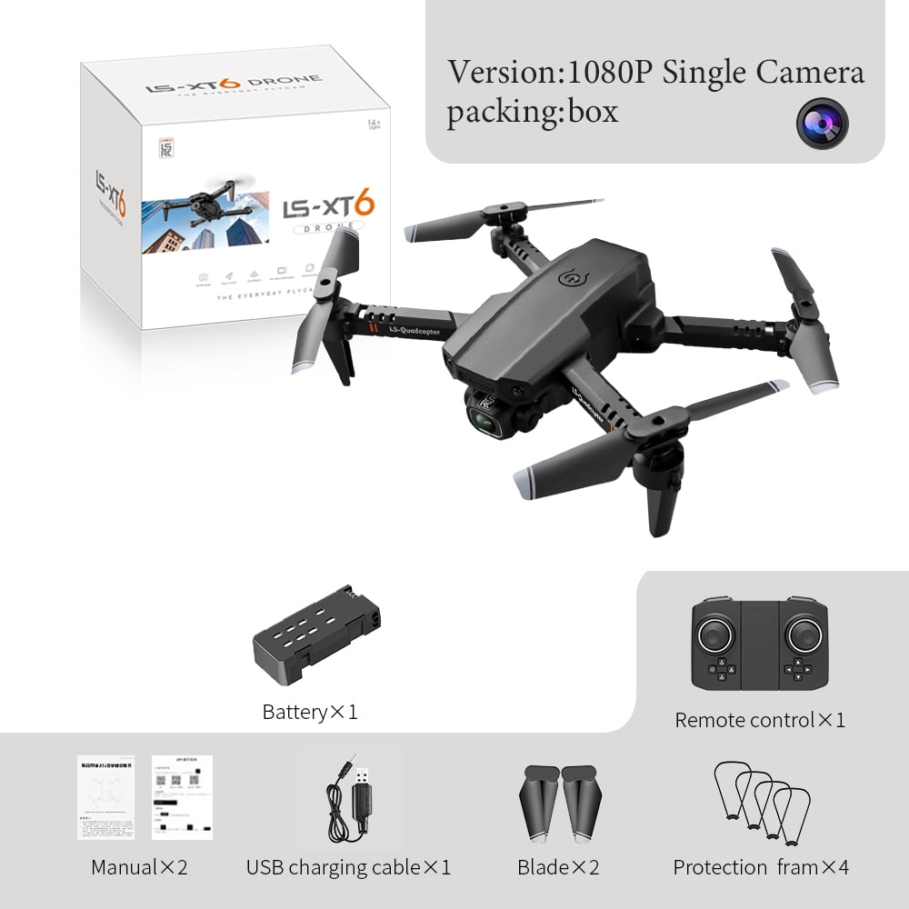 New LSRC Mini Drone 4K Professional 1080P HD Camera WiFi Fpv Air Pressure  Altitude Hold RC Foldable Quadcopter Kids Toys - AliExpress