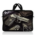 thumbnail image 1 of LSS 13.3 inch Laptop Sleeve Bag Carrying Case Pouch with Handle for 13.3" 13" 12.1" 12" Apple, GW, Acer, Dell, Hp, Sony, Police Gun Weapons, 1 of 3
