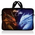 thumbnail image 1 of LSS 14.1 inch Laptop Sleeve Bag Carrying Case Pouch with Handle for 14" 14.1" Apple Macbook, GW, Acer, Asus, Dell, Hp, Sony, Toshiba, Fire &Ice Dragons, 1 of 1
