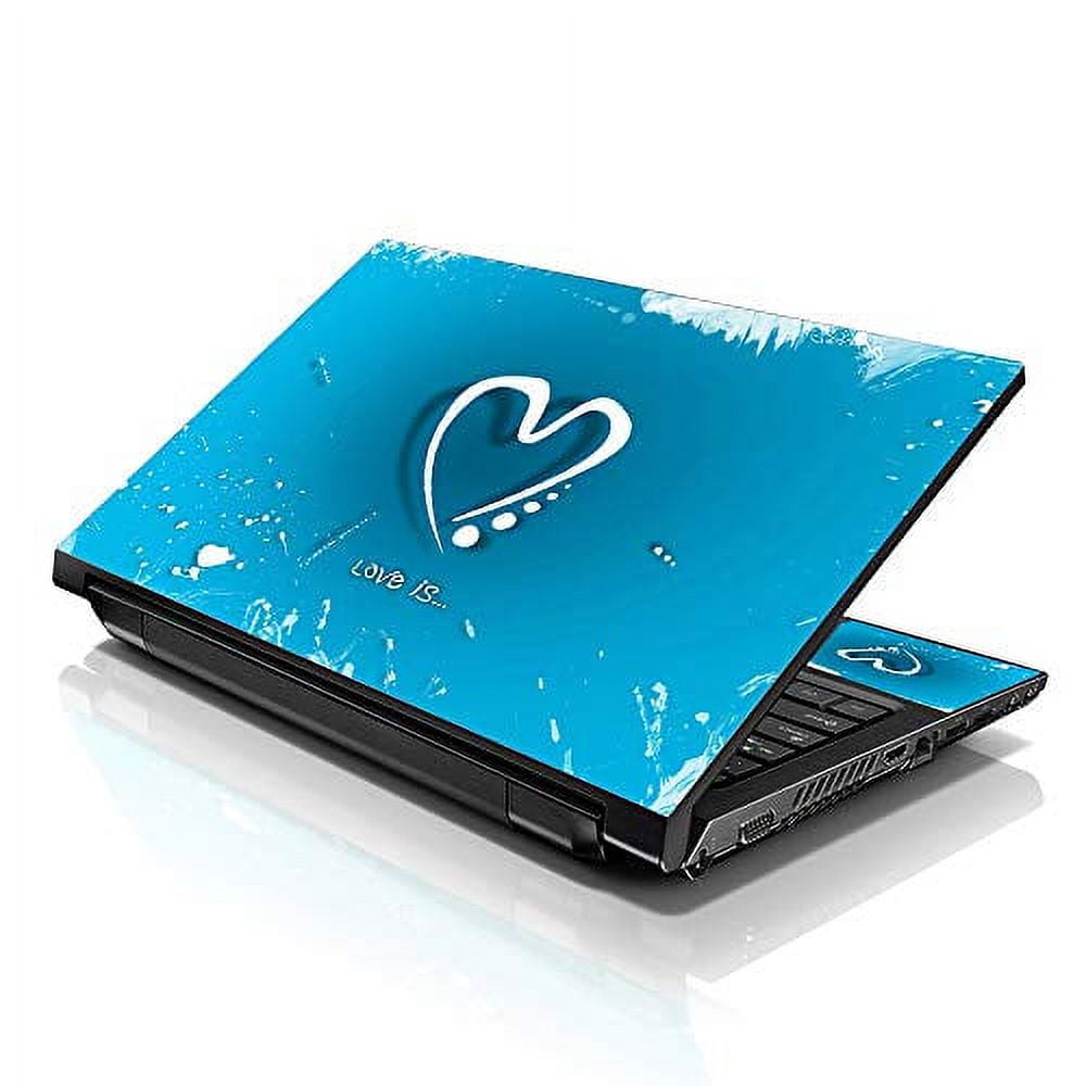FineArts 4 in 1 Combo Pack with Laptop Skin Sticker Decal