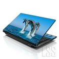 thumbnail image 1 of LSS 15 15.6 inch Laptop Skin Sticker, Notebook Cover Art Decal For Hp Dell Lenovo Apple Asus Acer Fits 13.3" 14" 15.6" 16" with 2 Wrist Pads Free - Dolphins, 1 of 3