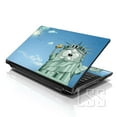 thumbnail image 1 of LSS 15 15.6 inch Laptop Notebook Skin Sticker Cover Art Decal For Hp Dell Lenovo Apple Asus Acer Fits 13.3" 14" 15.6" 16" with 2 Wrist Pads Free - Statue of Liberty Cartoon, 1 of 3