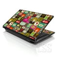 thumbnail image 1 of LSS 15 15.6 inch Laptop Notebook Skin Sticker Cover Art Decal For Hp Dell Lenovo Apple Asus Acer Fits 13.3" 14" 15.6" 16" with 2 Wrist Pads Free - Symbols, 1 of 3