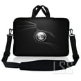 thumbnail image 1 of LSS 15.6 inch Laptop Sleeve Bag Compatible with Acer, Dell, HP, Sony, MacBook, Carrying Case Pouch w/ Handle & Adjustable Strap, Ying Yang Black, 1 of 3