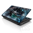 thumbnail image 1 of LSS 17 17.3 inch Laptop Notebook Skin Sticker Cover Art Decal For Hp Dell Lenovo Apple Asus Acer Fits 16.5" 17" 17.3" 18.4" 19" with 2 Wrist Pads Free - Clock Butterfly Time, 1 of 3
