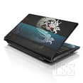 thumbnail image 1 of LSS 17 17.3 inch Laptop Notebook Skin Sticker Cover Art Decal For Hp Dell Lenovo Apple Asus Acer Fits 16.5" 17" 17.3" 18.4" 19" with 2 Wrist Pads Free - Cool Dragon, 1 of 3