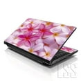 thumbnail image 1 of LSS 17 17.3 inch Laptop Notebook Skin Sticker Cover Art Decal For Hp Dell Lenovo Apple Asus Acer Fits 16.5" 17" 17.3" 18.4" 19" with 2 Wrist Pads Free - Pink Plumeria Flower, 1 of 3