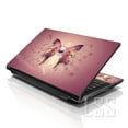 thumbnail image 1 of LSS 17 17.3 inch Laptop Skin Sticker For Hp Dell Lenovo Apple Asus Acer Fits 16.5" 17" 17.3" 18.4" 19", Laptop Cover Decal with 2 Wrist Pads Free - Purple Butterfly, 1 of 3