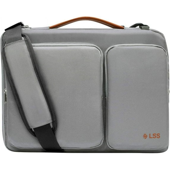 LSS Laptop Bag for Men/Women, Stylish & Durable Shoulder Sleeve Bag for 14"-15.6"