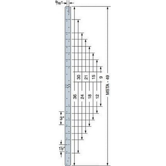 LSTA12 Strap Tie