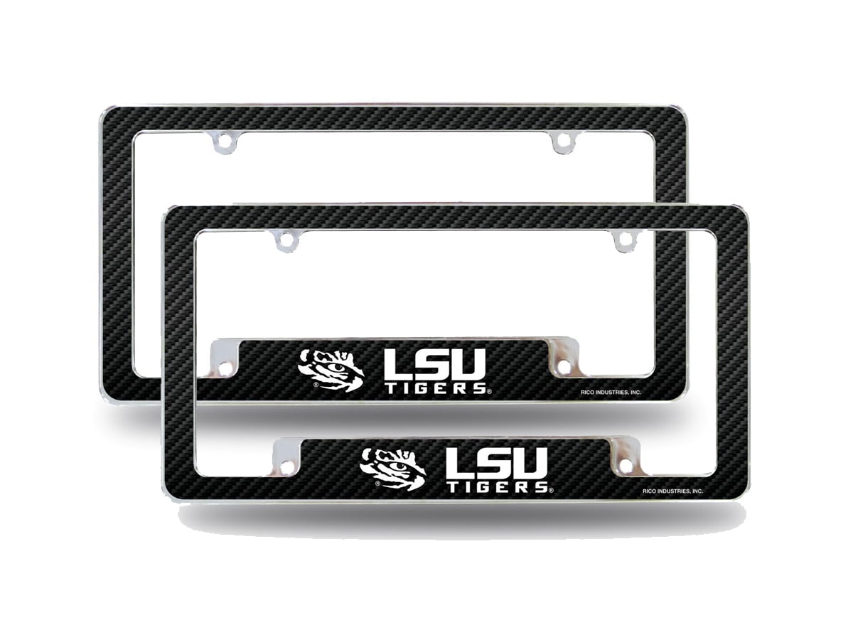 LSU, LSU Embossed License Plate Frame