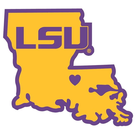 LSU Home State Decal (F)