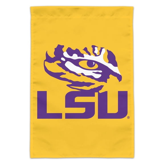 LSU Tiger Eye on Yellow Garden Yard Flag