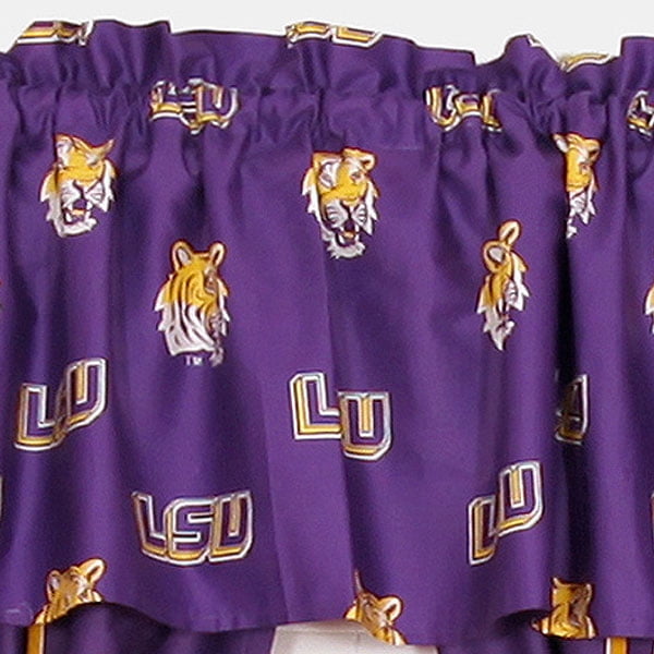 NCAA Louisiana State Tigers Collegiate Window Valance