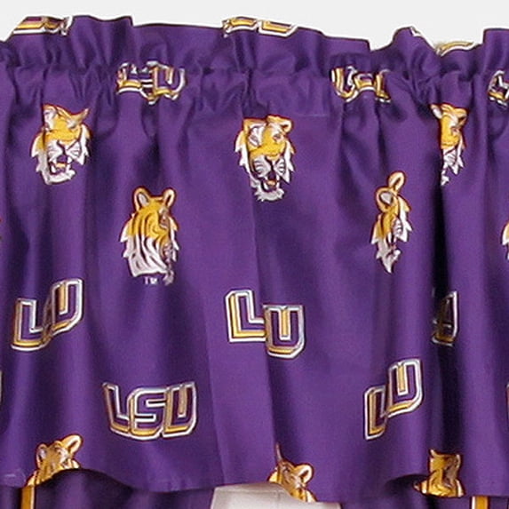 NCAA Louisiana State Tigers Collegiate Window Valance