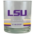 thumbnail image 1 of LSU Tigers 10oz. Banded Rocks Glass, 1 of 1