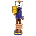 thumbnail image 1 of LSU Tigers 12" Beware Nutcracker, 1 of 1
