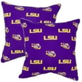 thumbnail image 1 of LSU Tigers 16" x 16" Decorative Pillow - (Includes 2 Decorative Pillows), 1 of 6