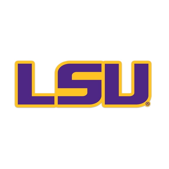 LSU Tigers 24" Logo Cutout Sign
