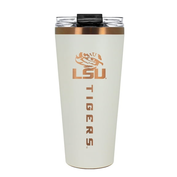 LSU Tigers 30 oz. Cream + Copper Big Slim Tumbler