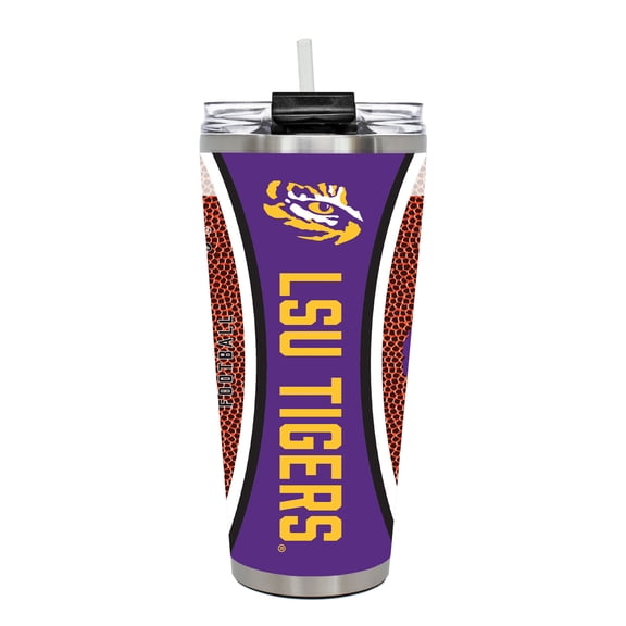 LSU Tigers 32oz. Big Slim Game Ball Travel Tumbler