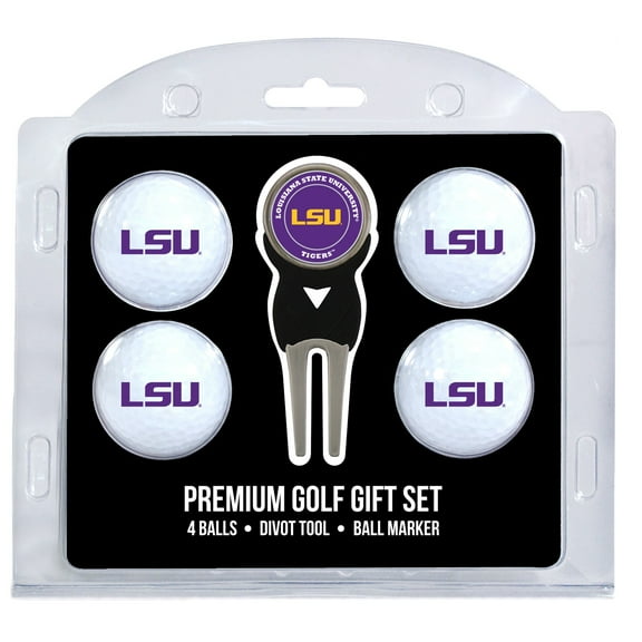 LSU Tigers 4-Ball Gift Set