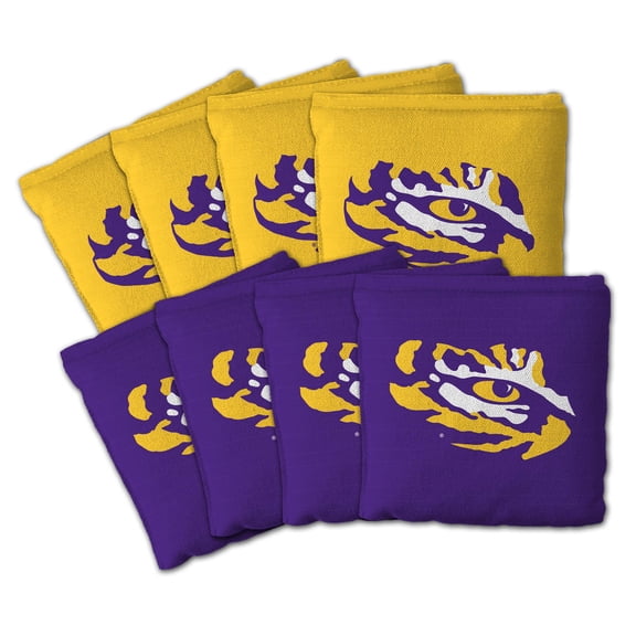LSU Tigers 8pk Licensed Cornhole Bags