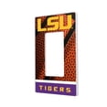 thumbnail image 1 of LSU Tigers Basketball Design Single Rocker Light Switch Plate, 1 of 4