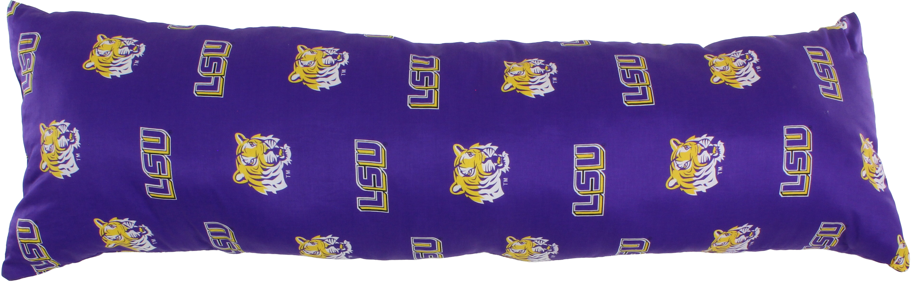 LSU Tigers Big Comfy Body Pillow - 20" x 60"