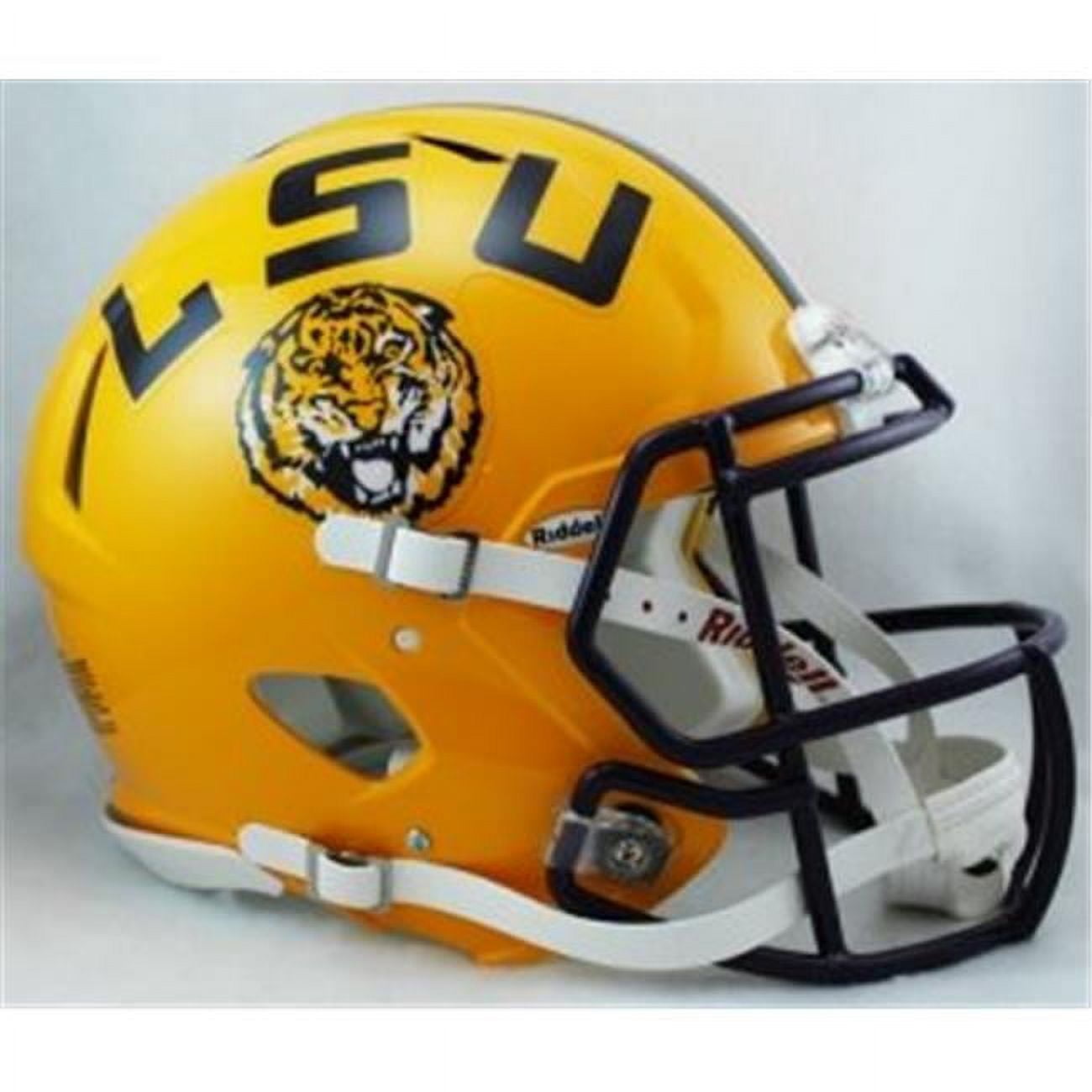 LSU Tigers Yellow Authentic Riddell NCAA Speed Full Size Helmet