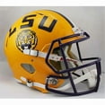 thumbnail image 1 of LSU Tigers Yellow Replica Riddell NCAA Speed Full Size Helmet, 1 of 2