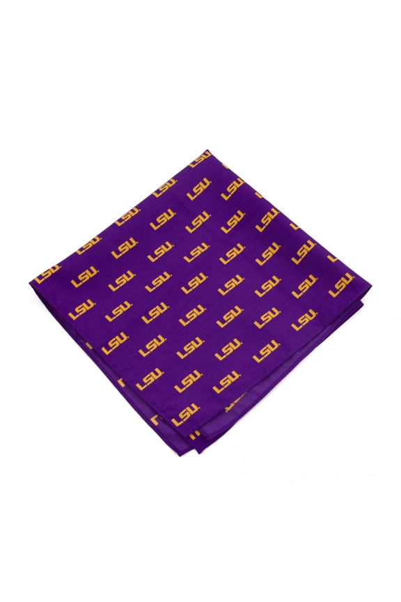 LSU Tigers Kerchief Pocket Square