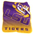 thumbnail image 1 of LSU Tigers Raschel Throw, 1 of 2