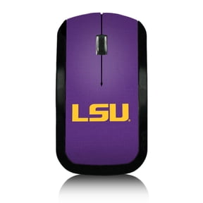 LSU Tigers Solid Design Wireless Mouse