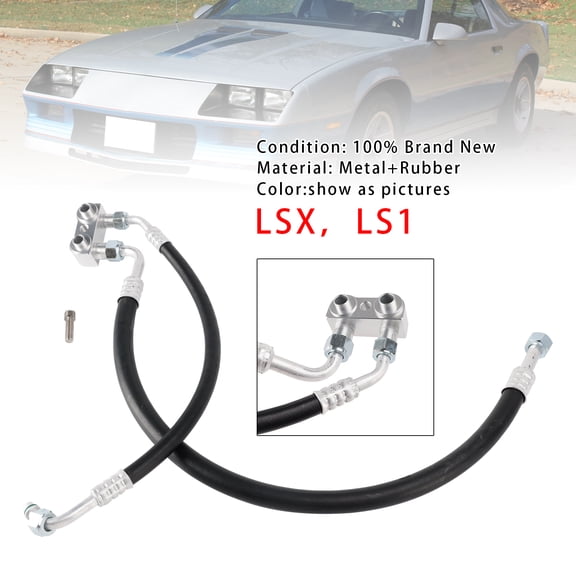 LSX LS1 Conversion Engine Motor Swap A/C Line Kit for Camaro Firebird 1982-1992