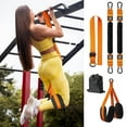 thumbnail image 1 of LShunze 1 Set Pull-Up Assistance Band 150/225/300lbs Heavy Duty Pull-Up Assist Belt Full Upper Body Workout Horizontal Bar Elastic Resistance Band, 1 of 8