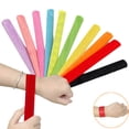 thumbnail image 1 of LShunze 2Pcs Plush Wristband Automatic Adsorption Colorful Bracelet Ring-shaped Wristband Stress Relief Toy DIY Snap Toy Wristband, 1 of 8