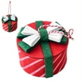 thumbnail image 1 of LShunze Christmas Mini Candy Box Ornaments Small Gift Box Mini Metallic Foil Wrapped Gift Boutique Ornaments DIY Present Package BoxesTree Hanging Decoration for Xmas New Year Party Decor,1pc, 1 of 8