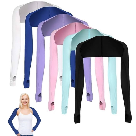 LShunze Cooling Shawl Golf Cooling Shawl Arm Sleeve Sun Protection Golf Shrug for Women Men Outdoor Sports Quick-Drying Daily Wear Travel Cooling Shawl Sleeve
