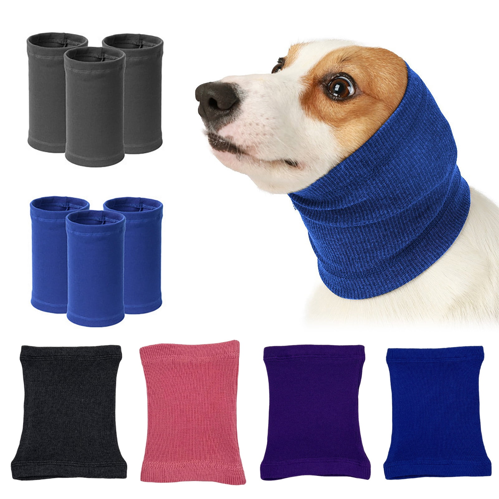 Picture of LShunze Dog Ear Muffs Noise Protection, Dog Calming Hoodie Cat Anxiety ...