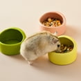thumbnail image 1 of LShunze Hamster Bowl,Resin Food Water Feeding Dish for Guinea Pigs Gerbil Mouse Rat Chinchilla Hedgehog Sugar Glider, 1 of 8
