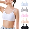 thumbnail image 1 of LShunze Womens Seamless Bra No Underwire Comfort Push Up Bras for girls&teens Wireless Bralette Full Coverage Sport Everyday Bra with Adjustable Strap Comfort Everyday Bra, 1 of 8