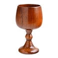 thumbnail image 1 of LShunze Wooden Drinking Cup for Tea Wine, Natural Solid Wood Tea Cups Vintage Beer Mug Camping Coffee Man Mugs Gifts for Beer Lovers, Handmade Tea Coffee Mug, 1 of 8
