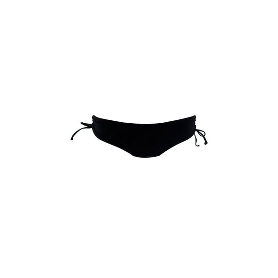 LSpace Women's Ella Lace-Up Loop Tie Side Hipster Bikini Bottom Black L