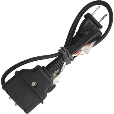 Magnetic Power Cord For Deep Fryer – Black, 120V, Replacement Part