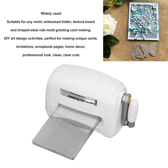 LT 868S Hand Embossing Machine, DIY Manual Die Cutter for Paper Card Leather$$Art & Craft