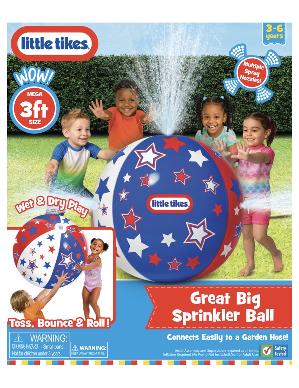 LT Great Big Sprinkler Ball, water and outdoor fun, sprinkler